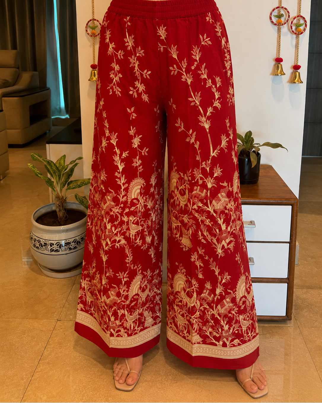 Rust German Rayon Co-Ord Set