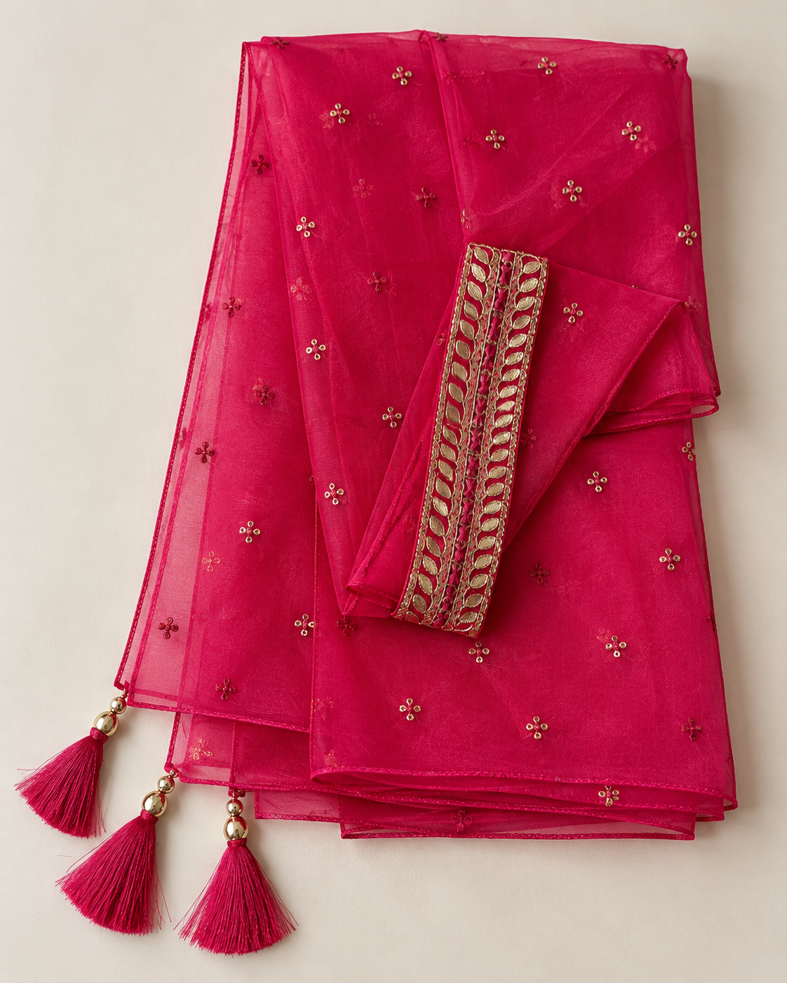 Gulabi Noor Pink Palazzo Suit